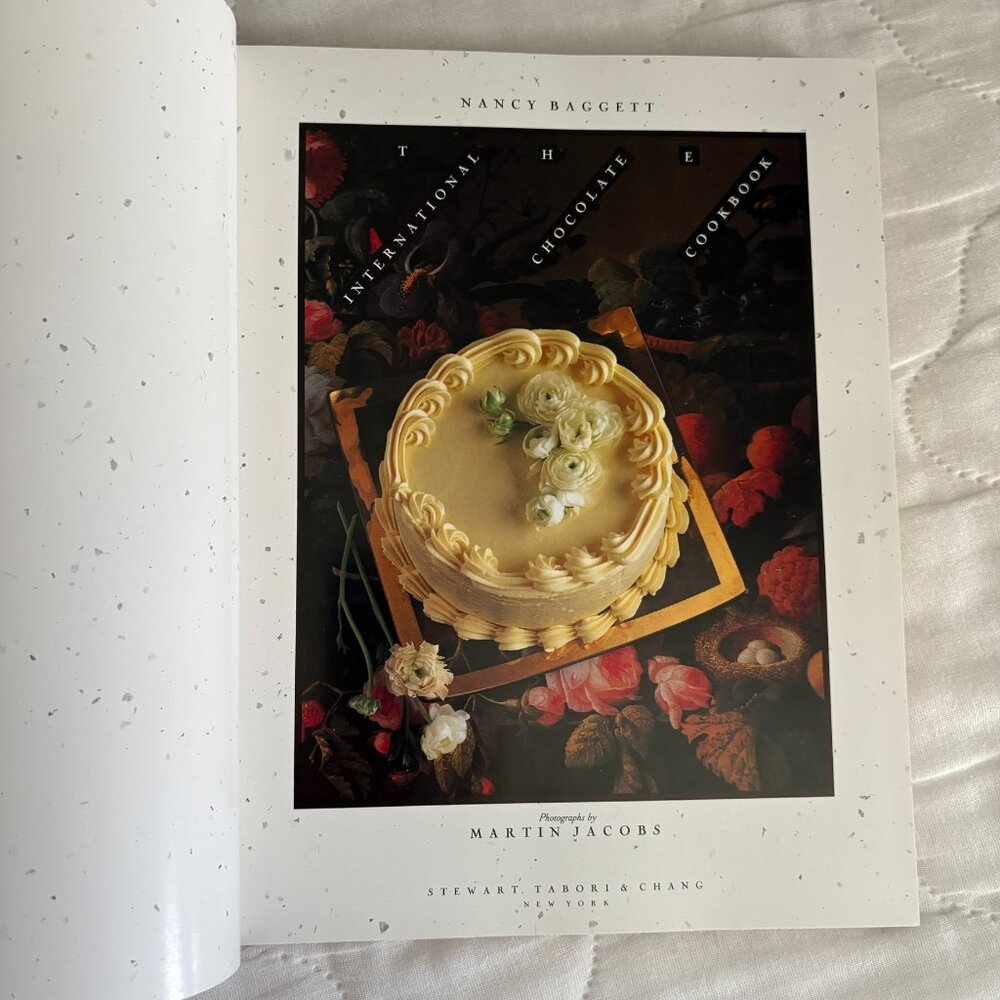 "The International Chocolate Cookbook" by Nancy Baggett, copyright 1991 - Picture 4 of 6